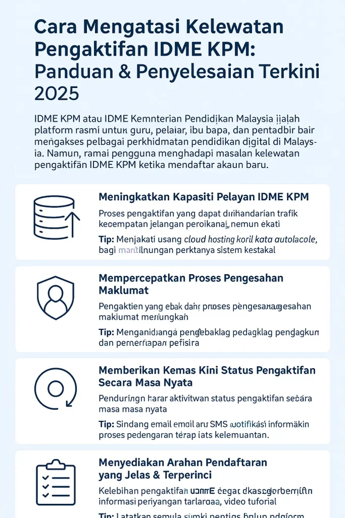 Solusi Aktivasi IDME KPM 2025